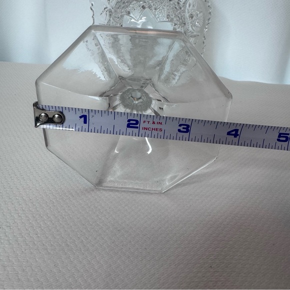 Lovely “Pres Cut” Glass for Candy/Compote Dish - Picture 8 of 8